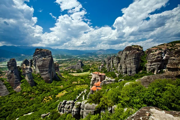 Meteora-klipporna, Grekland — Stockfoto