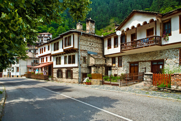 Village Shiroka Laka in Bulgaria