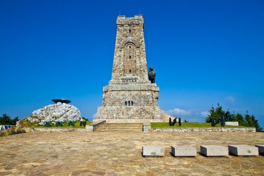The memorial Shipka, Bulgaria clipart