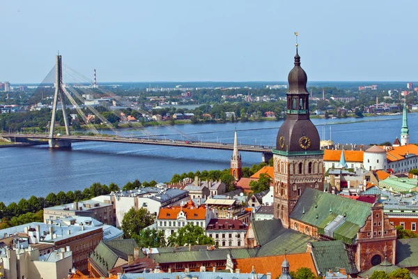 Vista Panorámica Riga Letonia —  Fotos de Stock