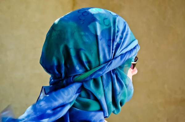 Frau in Yashmak — Stockfoto