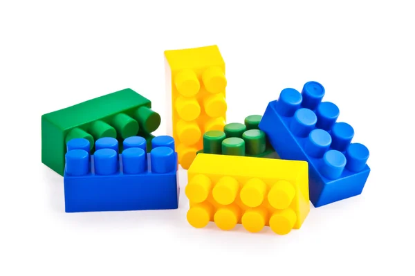 Kleurrijke display van Lego — Stockfoto