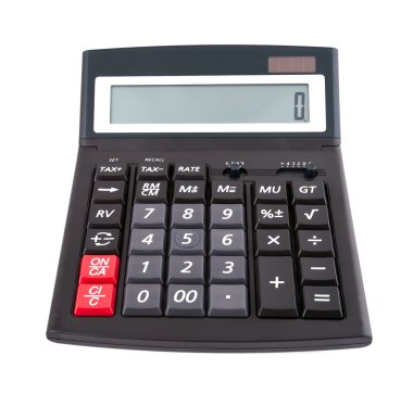 Business calculator clipart