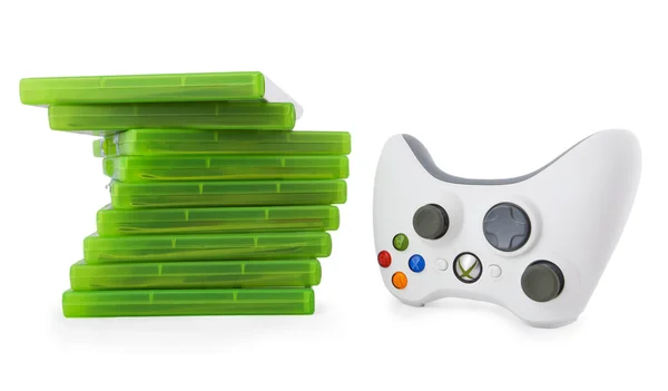 Controlador de juegos para Xbox Imagen de archivo