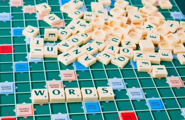 Palabras juego — Foto de Stock