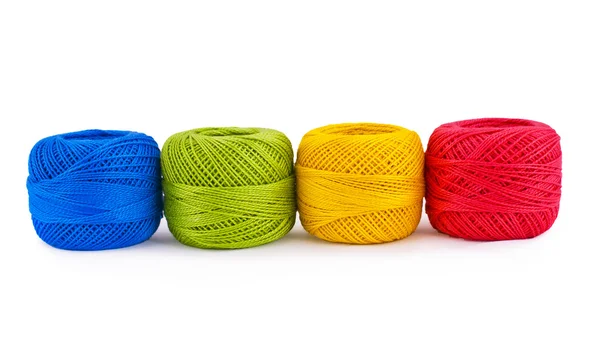 stock image Colorful thread balls