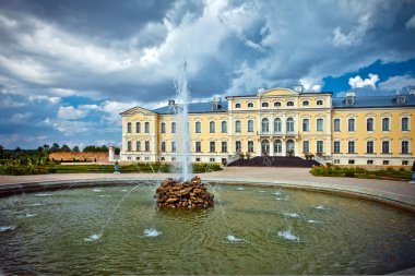 Rundale Palace, Latvia, Bauska clipart
