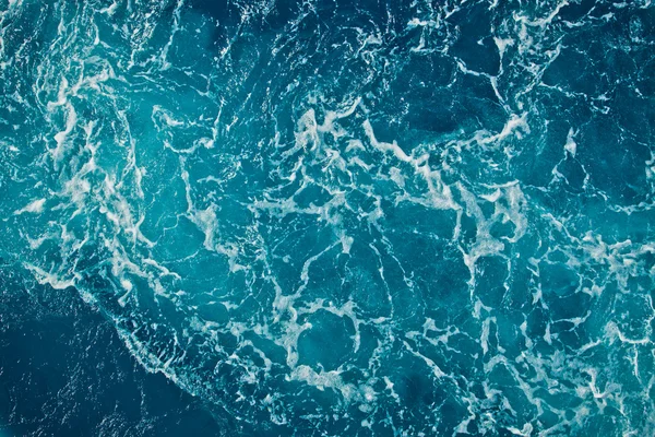 A superfície da água do mar — Fotografia de Stock