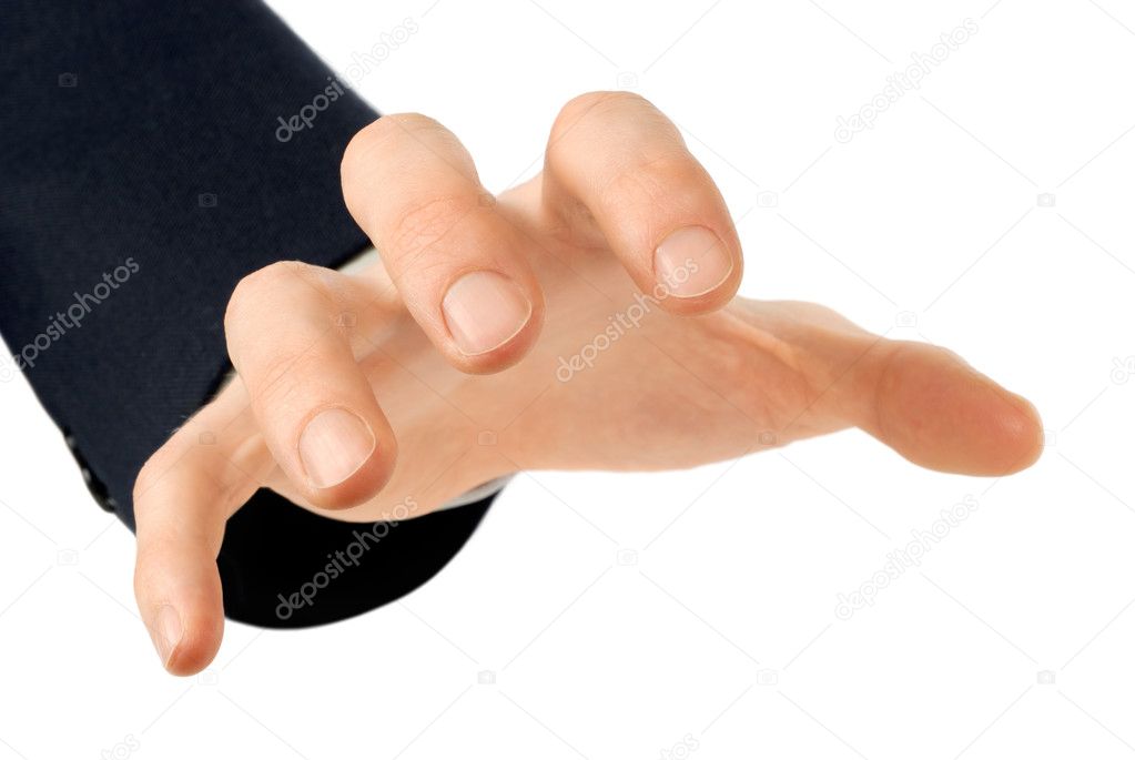 Grabbing hand