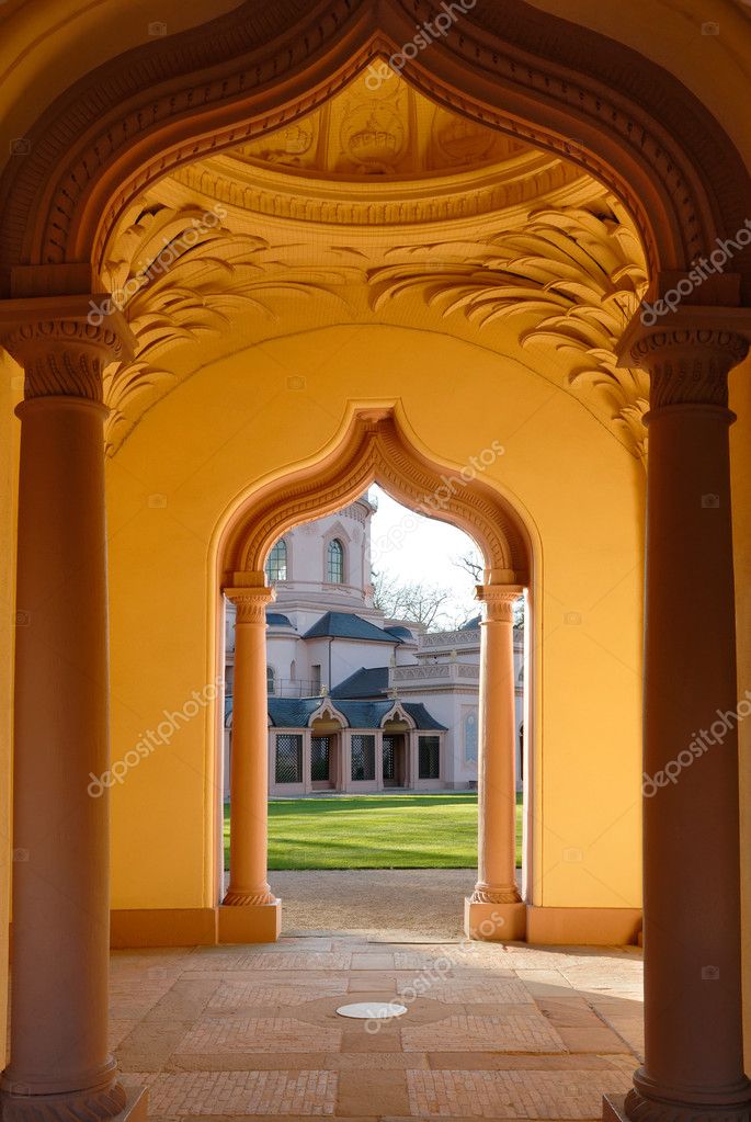 Oriental archway | Oriental archway — Stock Photo © Smileus #4305435