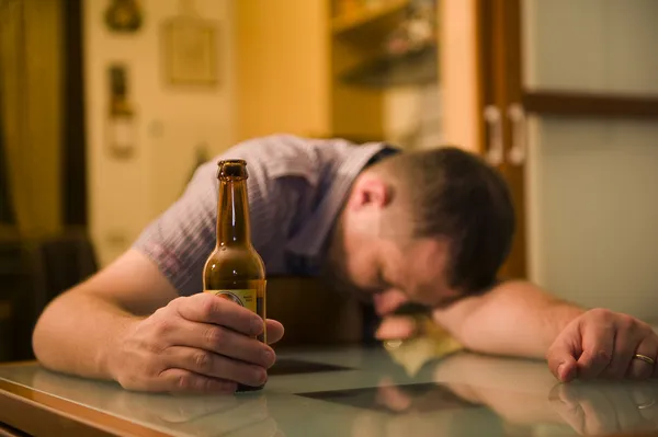 Alcoolismo — Fotografia de Stock