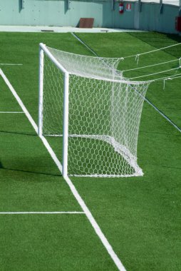 Soccer goal clipart