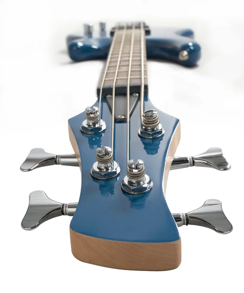 Niebieski gitara — Zdjęcie stockowe