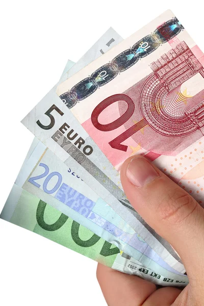 Background Italian Money Banknotes — Stock Photo, Image