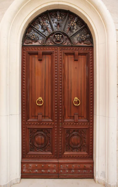 stock image Elegant door of a house