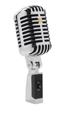 50-60 years microphone clipart