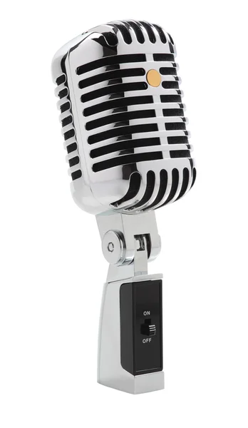 50-60 lat mikrofon — Zdjęcie stockowe