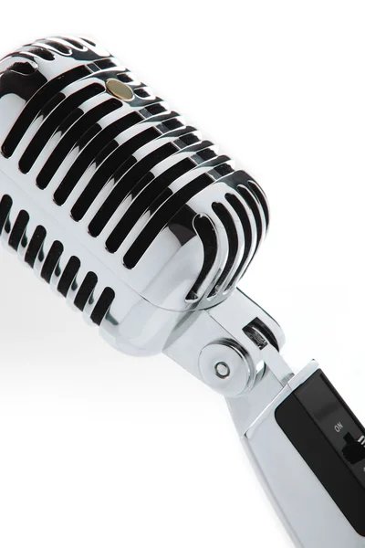 50-60 years microphone — Stock Photo, Image