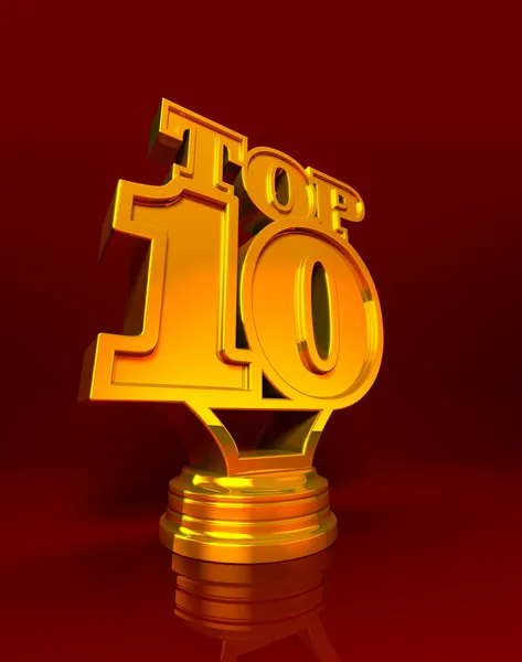 Topp 10 — Stockfoto