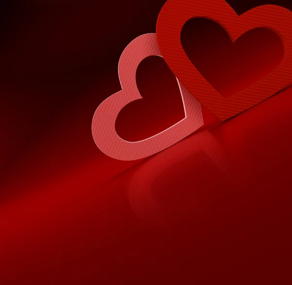 Valentinstag Herzen — Stockfoto