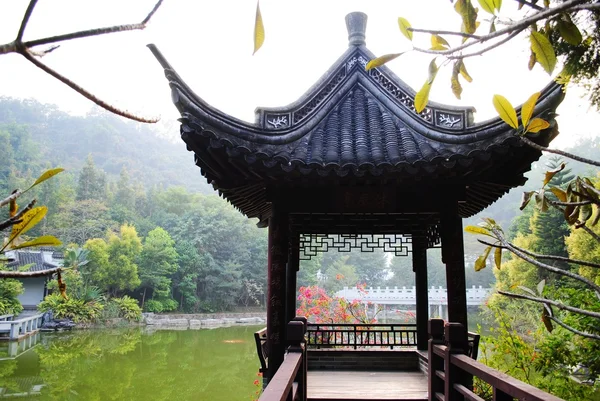 中国的传统建筑 图库照片