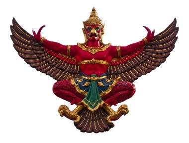The Garuda in Thailand clipart