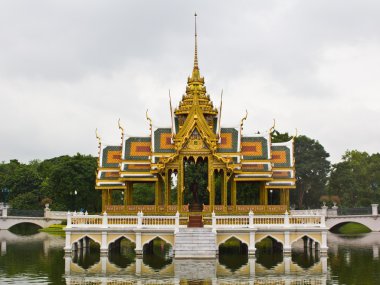 The Bang Pa-in Palace Ayutthaya Thailand clipart