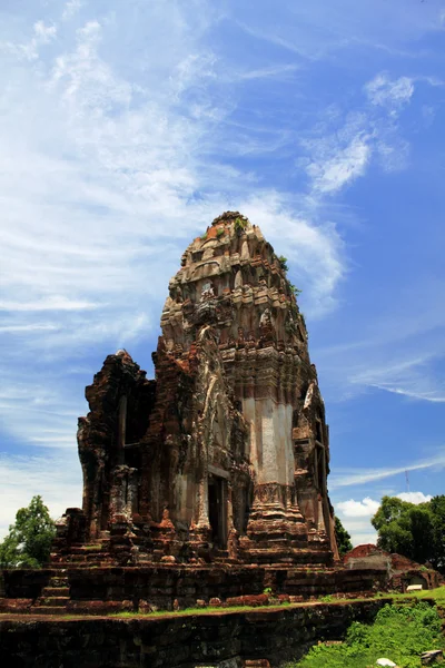 Wat phasrirattanamahathat w lopburi Tajlandii — Zdjęcie stockowe