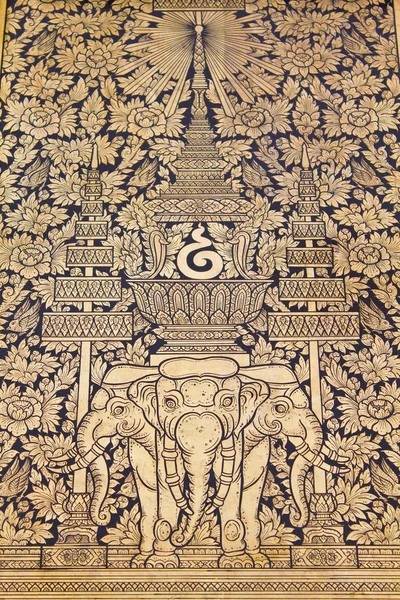 Традиційному тайському стилі Живопис Мистецтво — стокове фото