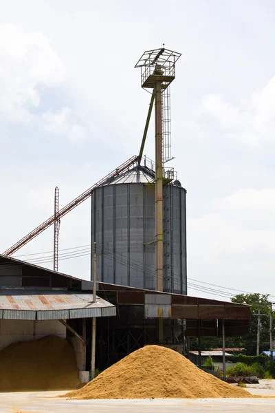Grain silos in Thailand — Stock Photo, Image