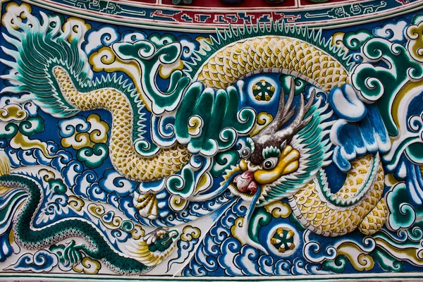 China dragão estuque — Fotografia de Stock