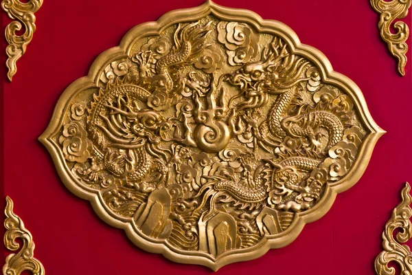 Образ дракона Китая — стоковое фото