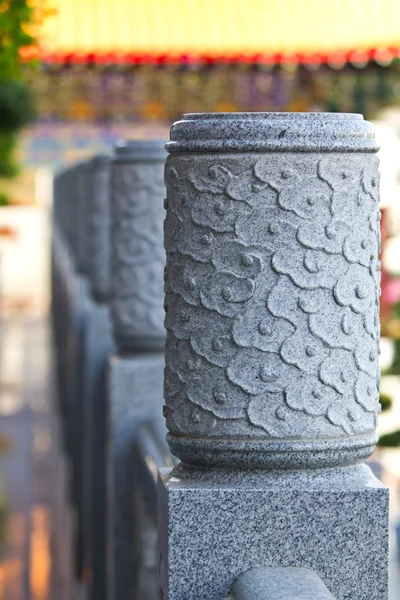 A head of column chinese style — Stock Photo, Image