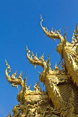 wat rong khun chiang rai il Tayland alınmıştır Tay Sanat unsuru