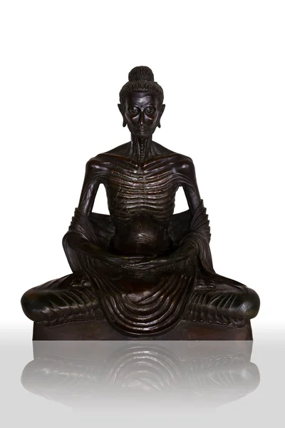 Buddha Attityd Besegra Sig Själv Bild — Stockfoto