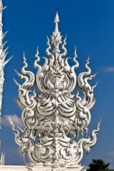 Elemento del arte tailandés tomado de Wat Rong Khun Tailandia —  Fotos de Stock