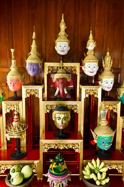 Khon Masks, Thailand — Stock Photo, Image
