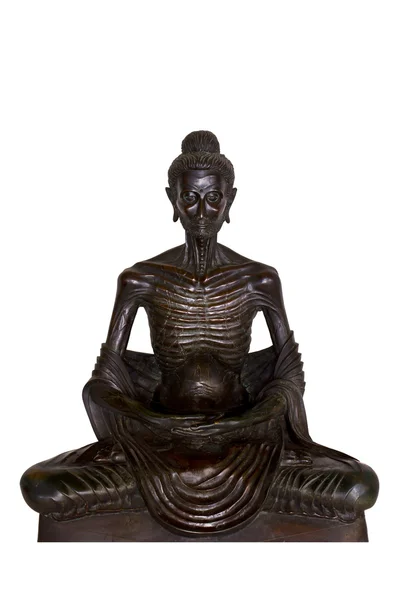 Buddha attityd besegra sig själv bild — Stockfoto