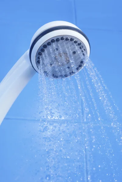 Flozen sprcha kapky — Stock fotografie