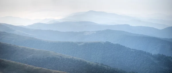 stock image Hazy mountains