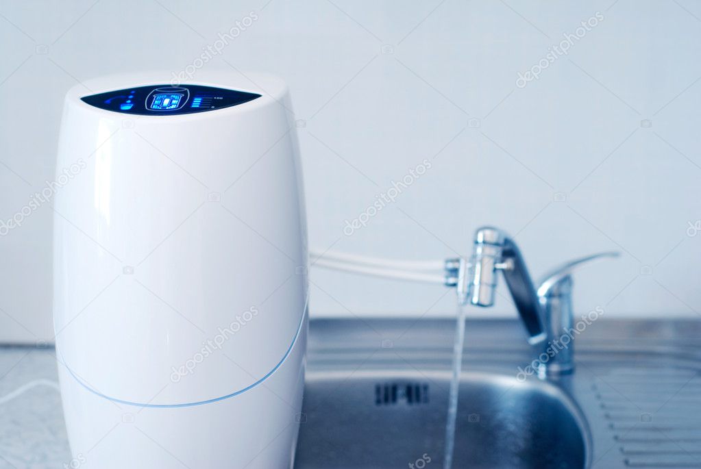 Filter connected to the tap