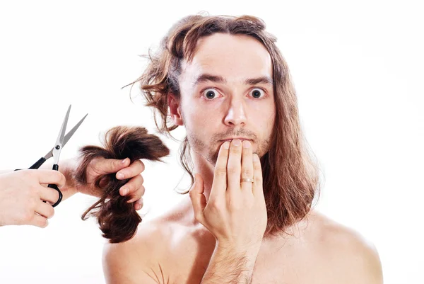 Cattivo taglio di capelli — Foto Stock