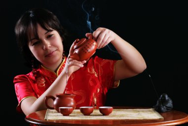 Tea ceremony clipart