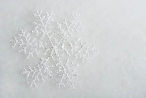 Witte sneeuwvlok — Stockfoto