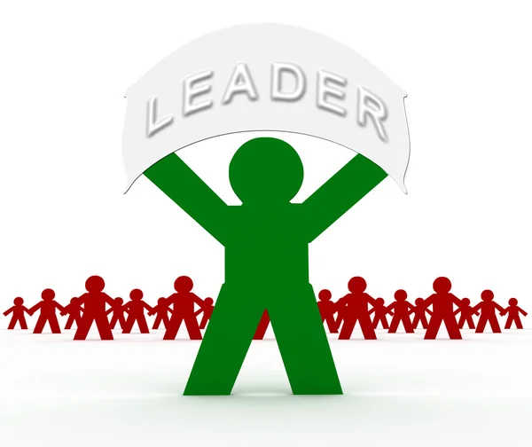 Conceito de liderança — Fotografia de Stock