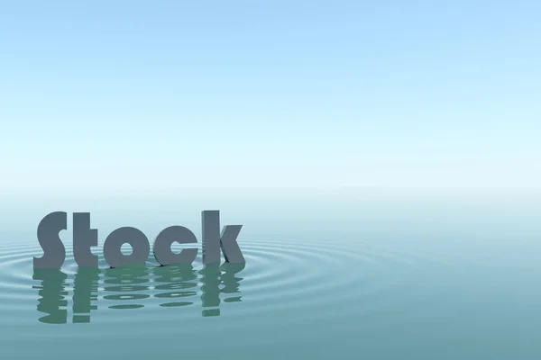 stock image Stock on water