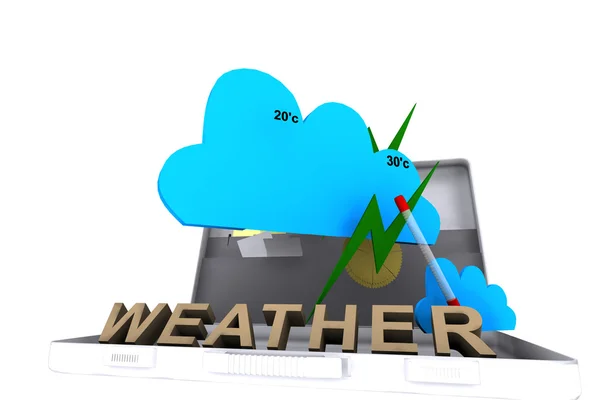 Weather Illustration — Stock Photo, Image