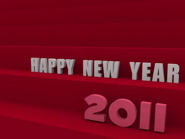 Felice anno nuovo 2011 — Foto Stock