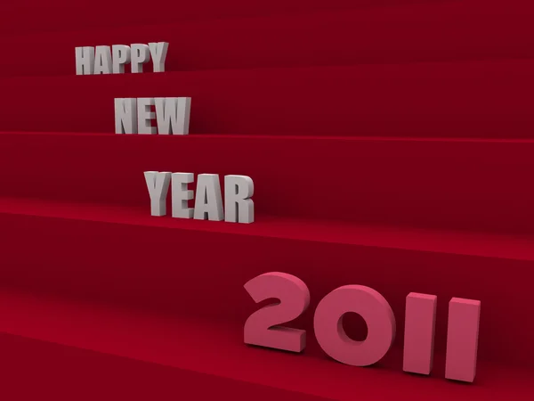 Feliz año nuevo 2011 — Foto de Stock