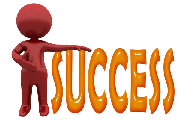 Successful person — Stock Photo, Image